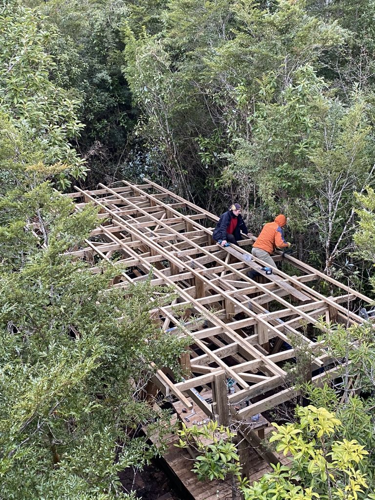 trabajos en la estacion patagonia uc